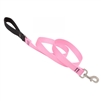 Lupine 1" Pink 4' Padded Handle Leash