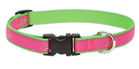 Retired Lupine Club 3/4" Bermuda Pink 9-14" Adjustable Collar