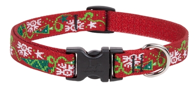 Retired Lupine 3/4" Christmas Cheer 9-14" Adjustable Collar 