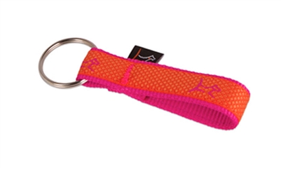 Lupine Club 3/4" Sunset Orange Keychain