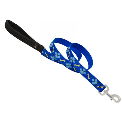 Lupine 1" Dapper Dog 4' Padded Handle Leash