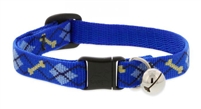 Lupine 1/2" Dapper Dog Cat Safety Collar with Bell