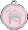 Red Dingo Large Dog House Tag - 11 Colors