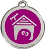 Red Dingo Small Dog House Tag - 11 Colors