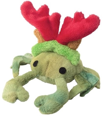 Doggles Green Holiday Crab Cat Toy