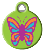 Dog Tag Art Lupine Butterfly - DTA-MB685