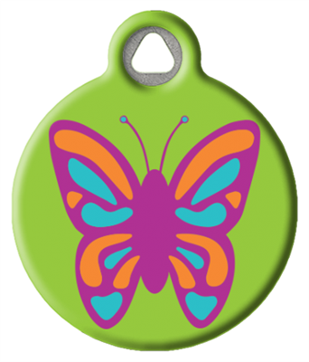 Dog Tag Art Lupine Butterfly - DTA-MB685