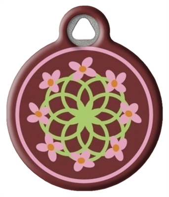 Dog Tag Art Lupine Cherry Blossom DTA-20843