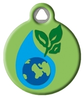 Dog Tag Art Lupine Earth Day DTA-12101