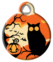 Dog Tag Art Lupine Spooky - DTA-89120