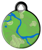 Dog Tag Art Lupine Intervale - DTA-MB687