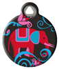 Dog Tag Art Lupine Elephant Walk - DTA-MB651