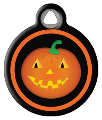 Dog Tag Art Lupine Jack O Lantern - DTA-MB711