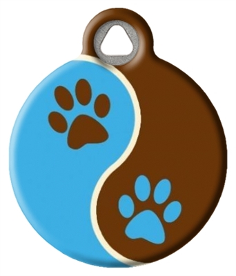 Dog Tag Art Lupine Muddy Paws - DTA-12097