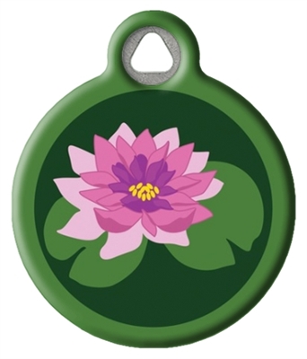 Dog Tag Art Lupine Water Lilies- DTA-LILY