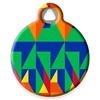 Dog Tag Art Lupine Origami - DTA-MB692