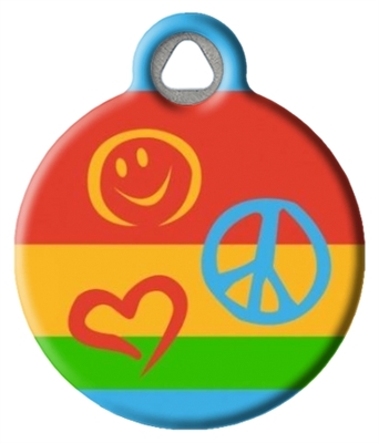 Dog Tag Art Lupine Peace Pup DTA-12090