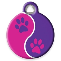 Dog Tag Art Lupine Pink Paws - DTA-485