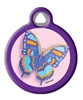 Dog Tag Art Butterfly Tag DTA-509