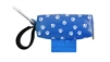 Doggie Walk Bags - Blue with White Paws Duffel