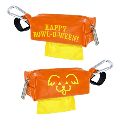 Doggie Walk Halloween Bags - Orange Howl-O-Ween Qty. 1
