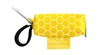 Doggie Walk Bags - Yellow with White Hexagon Duffel