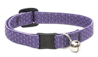 Lupine ECO 1/2" Lilac Cat Safety Collar with Bell