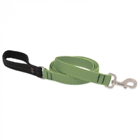 Lupine ECO 1" Moss 4' Padded Handle Leash