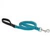 Lupine ECO 1" Tropical Sea 4' Padded Handle Leash