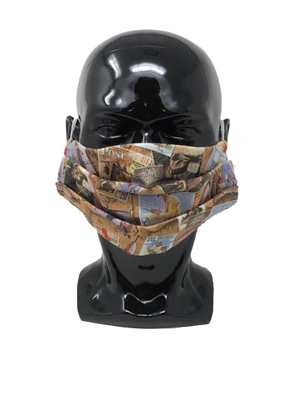 Other - Fishing Pleated Style Face Mask