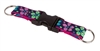 Lupine 1" Flower Power Buckle Keychain