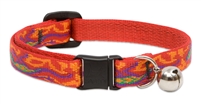 Lupine 1/2" Go Go Gecko Cat Safety Collar with Bell