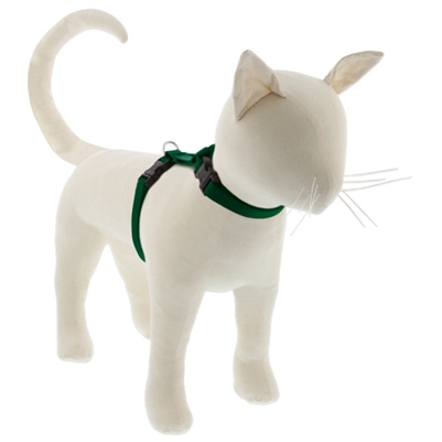 Lupine 1/2" Green 12-20" H-Style Cat Harness