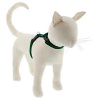 Lupine 1/2" Green 9-14" H-Style Cat Harness