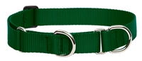 Lupine 1" Green 15-22" Martingale Training Collar