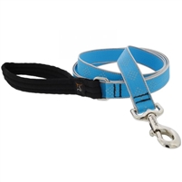 Lupine High Lights 1" Blue Diamond 4' Padded Handle Leash