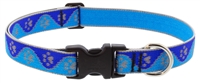 Lupine High Lights 1" Blue Paws 12-20" Adjustable Collar