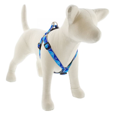 Lupine High Lights 3/4" Blue Paws 15-21" Step-in Harness