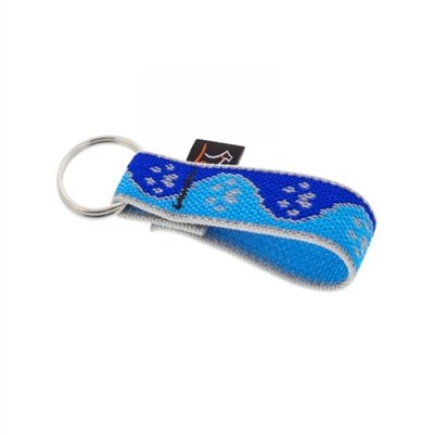 Lupine High Lights 1" Blue Paws Keychain