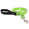 Lupine High Lights 1" Green Diamond 4' Padded Handle Leash