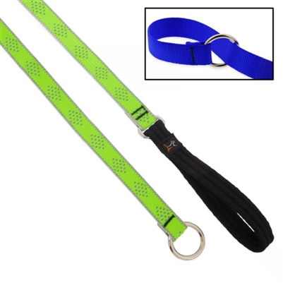 Lupine High Lights 3/4" Green Diamond Slip Lead - Medium Dog