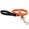 Lupine High Lights 3/4" Orange Diamond 4' Padded Handle Leash