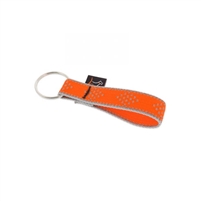 Lupine High Lights 3/4" Orange Diamond Keychain