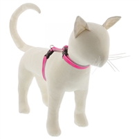 Lupine High Lights 1/2" Pink Diamond 9-14" H-Style Cat Harness