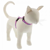 Lupine High Lights 1/2" Pink Paws 12-20" H-Style Cat Harness