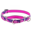 Lupine High Lights 3/4" Pink Paws 14-20" Martingale Training Collar