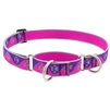 Lupine High Lights 1" Pink Paws 15-22" Martingale Training Collar