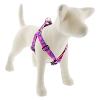 Lupine High Lights 1" Pink Paws 19-28" Step-in Harness