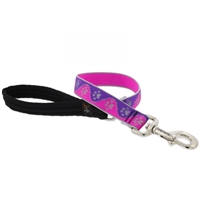 Lupine High Lights 1" Pink Paws 2' Traffic Lead