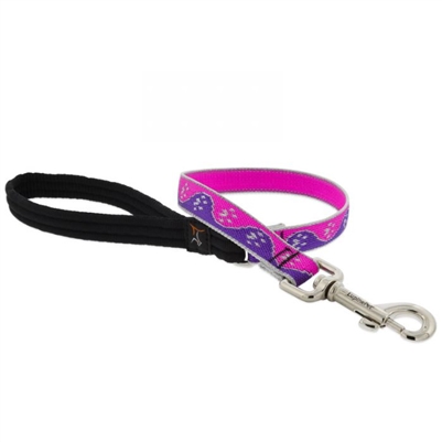 Lupine High Lights 3/4" Pink Paws 2' Traffic Lead
